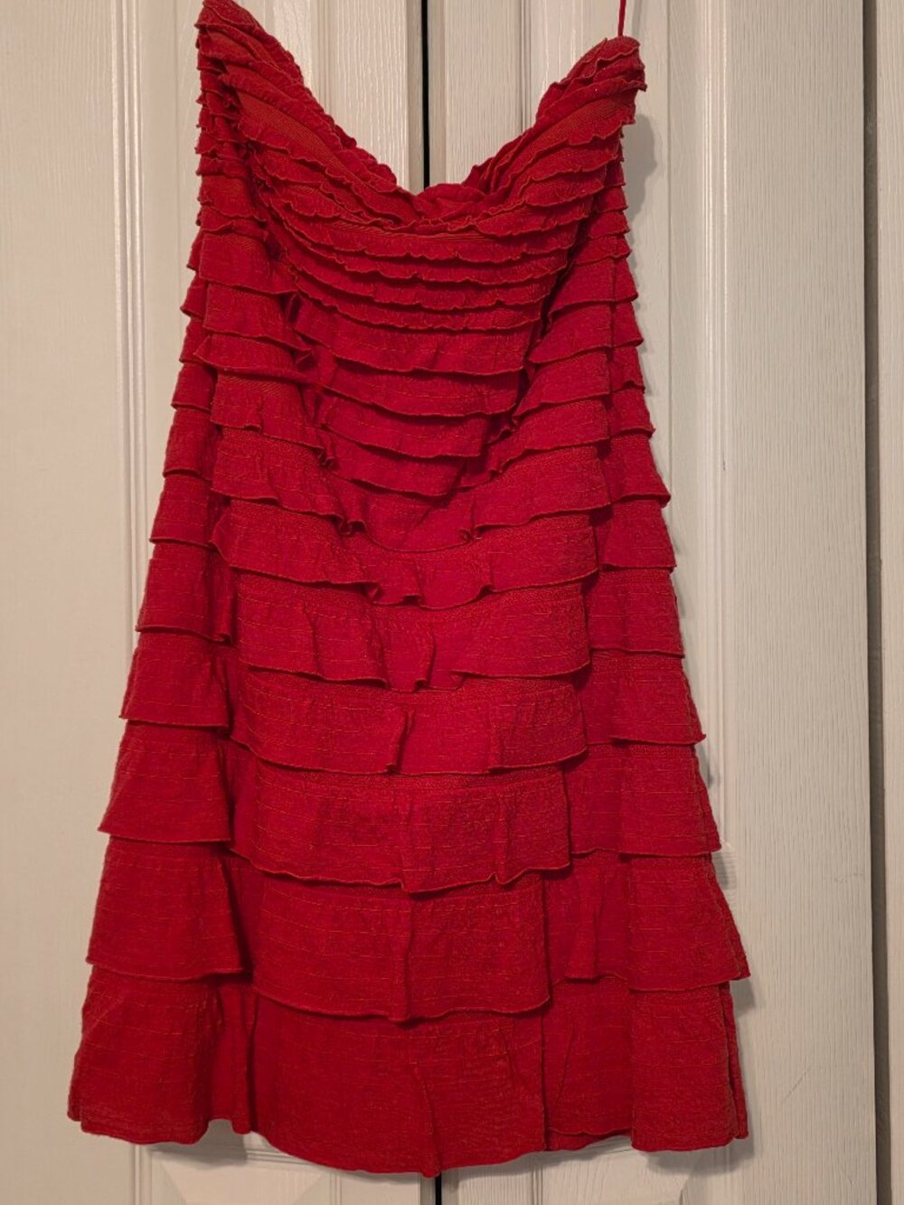 Express - Strapless Summer dress - Hot Pink - XS